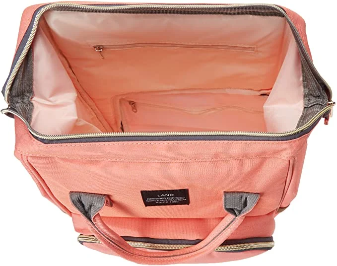 Mother&prime;s Bag Large Capacity Travel Baby Diaper Tote Shoulder Backpack Mommy Bag